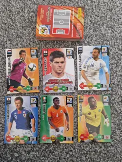 FIFA World Cup 2010 South Africa Adrenalyn XL 35 Card Bundle Card NO DUPE Panin - Image 1