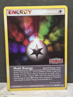 Pokemon TCG English Card ex Power Keepers Multi Energy 89/108 Reverse Holo - Image 1