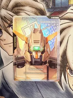 GUNDAM CARD GAME RESOURCE - GUNDAM GUSION REBAKE (R-027 C+) FOIL - GD03 - Image 1