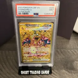2023 Pokemon OBF EN Obsidian Flames Hyper Rare Charizard Ex PSA 9 - Image 2