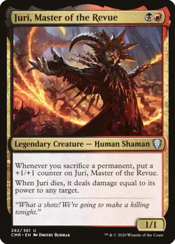 NM Foil - Juri, Master of the Revue [CMR - 282] Commander Legends - Image 1
