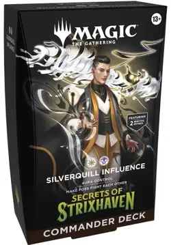 Silverquill Influence Commander Deck (Secrets of Strixhaven Precon) MTG - Image 1