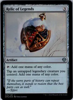 Relic of Legends 236 Uncommon Dominaria United Magic: The Gathering Foil NM - Image 1