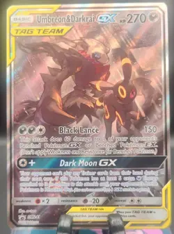 Pokemon TCG - Umbreon and Darkrai GX Tag Team Promo SM241 Sun And Moon - MP/HP - Image 1