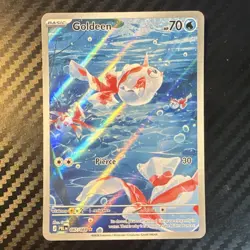 Goldeen 087/084 Pitch Black Illustration Rare IR 2026 English Pokemon Card NM - Image 1