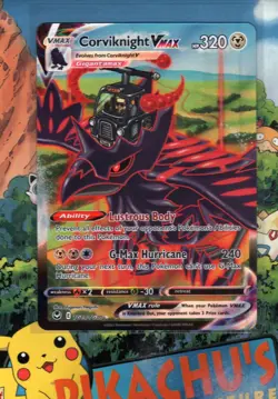 Pokemon TCG Corviknight VMAX TG19/TG30 Silver Tempest Holo NM/M - Image 1