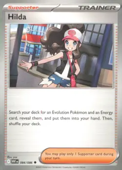 HILDA 084/086 UNCOMMON WHITE FLARE POKEMON NEAR MINT - Image 1