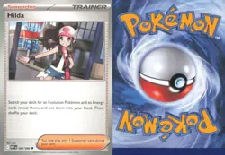 HILDA 084/086 UNCOMMON WHITE FLARE POKEMON NEAR MINT - Image 3