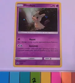 Pokemon Mimikyu Black Star Promo SM29 Sm Cosmos Holo Eng NM - Image 1
