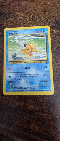 Magikarp 50/130 Uncommon Base Set 2 Pokemon Lightly Played - Image 1