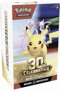 Pokemon 30th Anniversary Celebrations Booster Bundle (Presale) PRESALE - Image 1
