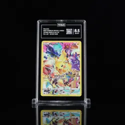 TAG 8.5!! - Pikachu 160 Crown Zenith Pokemon not PSA - Image 1