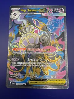 Mega Chandelure ex IR 099/084 Pitch Black BPL 2026 Pokemon TCG English ⭐NEW⭐ - Image 1
