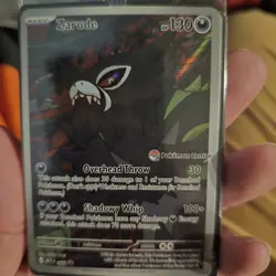 Pokemon TCG Zarude 088 Pokemon Center Stamp Promo pitch black (SEALED) - Image 1