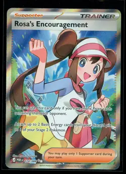 Pokemon ROSA'S ENCOURAGEMENT 114/088 - Perfect Order - RARE FULL ART - MINT - Image 1