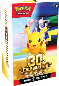 Pokemon 30th Anniversary Celebrations Booster Bundle PRESALE. CONFIRMED PREORDER - Image 1