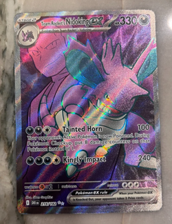 Team Rocket's Nidoking EX 216/182 Sv10: 2025 Pokemon Destined Rivals 2 star - NM - Image 1