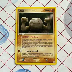Pokemon TCG Ditto (Geodude) 62/113 Delta Species Common Regular English 60HP - Image 1