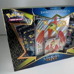 Pokemon TCG Shining Fates Shiny Cramorant V Factory Sealed Collection Box NIB - Image 3