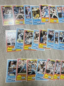 1981 Topps Drake's Big Hitters Baseball Complete 33 Card Collectors Edition Set - Image 2