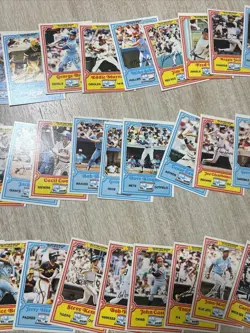 1981 Topps Drake's Big Hitters Baseball Complete 33 Card Collectors Edition Set - Image 3