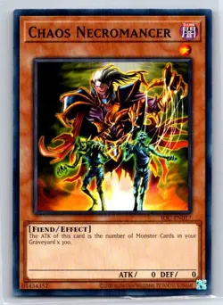 Chaos Necromancer IOC-EN017 Invasion of Chaos Yu-Gi-Oh LP - Image 1