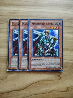 Yu-Gi-Oh! - Marauding Captain 3X - Complete Playset - Image 1