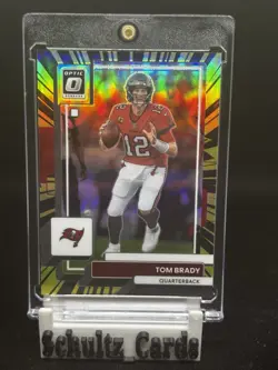 2022 Panini Donruss Optic Tom Brady RARE SSP #183 ELECTRICITY PRIZM /65 - Image 1