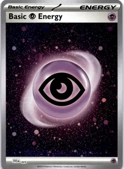 Pokemon Basic Psychic Energy SVE005 Scarlet & Violet Cosmos Holo NM - Image 1