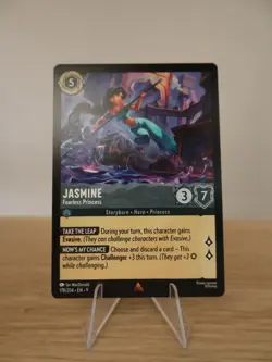 Disney Lorcana - Jasmine - Fearless Princess - Fable 178/204 Non-Foil - Image 1