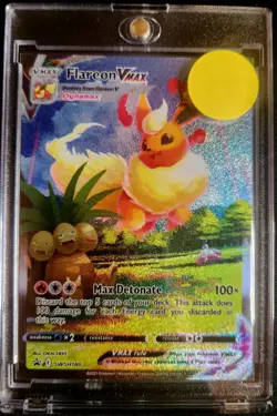 Pokemon TCG Flareon VMAX SWSH180 Sword & Shield Promo Cards Holo - Image 3