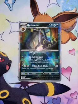 Umbreon SWSH129 SWSH: Sword & Shield Promo Cards Holo Pokemon + 1 Extra Pokeball - Image 4