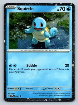 Squirtle - (Cosmos Holo) 048 Promo Cards NM - Pokemon TCG - Image 1