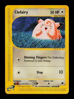 Clefairy 101/165 Common Expedition Base Set Pokemon Cards - Image 1