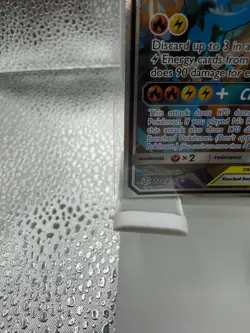 Reshiram & Zekrom GX Full Art Holo Card 222/236 Sm-Cosmic Eclipse - Near Mint - Image 5