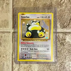 Pokemon TCG Snorlax XY179 XY Promo Holo 130 HP Basic Card English - Image 1