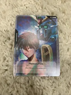 Gundam Card Game - Resource Promo Heero Yuy - RP-001 English Non-Foil SDCC 2025 - Image 1