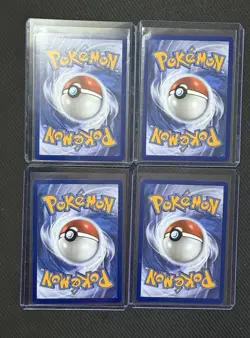 Pokemon TCG 4 Card Lot Pitch Black Ultra Rare Full Misty’s Vitality IR Fomantis - Image 2