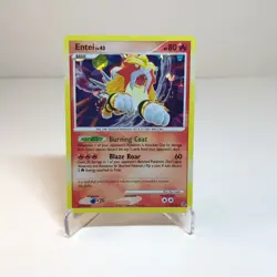 Entei (Cracked Ice) 4/132 Secret Wonders Holo Rare Pokemon Card - Image 1