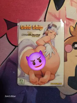 Gold Ship Uamusume: Pretty Derby Custom Glow Waifu Card Feet Fan Art 2 - Image 1