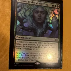 Wizards of the Coast MTG Tribute to the World Tree 0211 Foil Holo Rare EN FOIL - Image 3