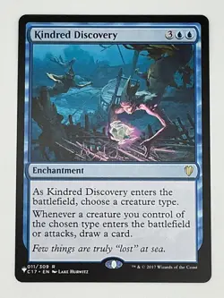 MTG THE LIST C17 Kindred Discovery #011 EN NF NM Free Shipping! MJB - Image 1