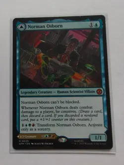 Magic The Gathering MTG NORMAN OSBORN Marvel's Spider-Man NM Near Mint 0035 - Image 1