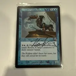 1x Signed Alexi, Zephyr Mage- Prophecy Magic the Gathering MTG FREE SHIPPING - Image 1