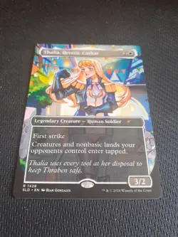 2024 MTG Magic the Gathering SLD Secret Lair Anime #1428 Thalia Heretic Cathar - Image 1