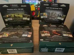 MTG Magic The Gathering The Lord of the Rings: Commander Deck - Set of 4 - Image 3