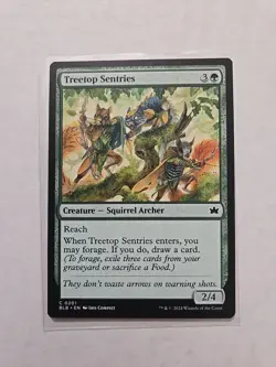 Treetop Sentries - Bloomburrow - LP - MTG Magic - Common - Creature - Image 1