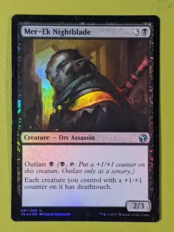 FOIL Mer-Ek Nightblade x1 Iconic Masters 1x Magic the Gathering MTG - Image 1