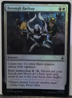 Magic: The Gathering Borough Backup 7 Marvel Super Heroes Foil - Image 1