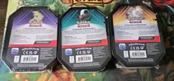 Pokemon TCG - Triple Whammy Collector Factory Sealed Tins x3 (Complete Set) - Image 2